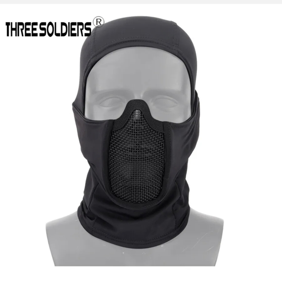 Balaclava Airsoft Mesh Mask Full Face Protection Hood for Cs War Game Hunting US - Picture 2 of 13